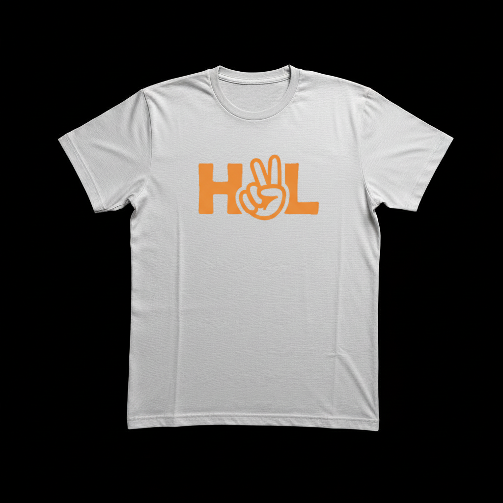 T-shirt with front print